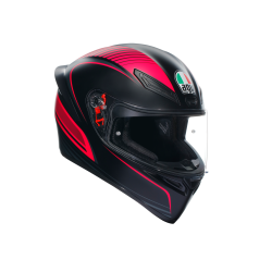 Kask Motocyklowy AGV K1 S Warmup Czarno/Różowy Mat